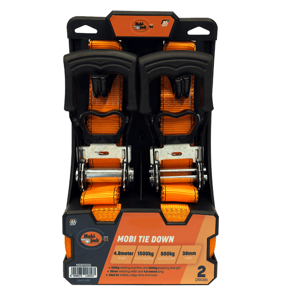 Mobi Ratchet Strap 38 Mm X 4.8 M Max 500 Kg Mob9500