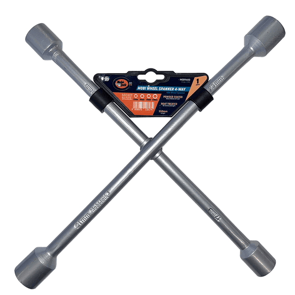 Mobi Wheel Spanner 4 Way 17/19/21/23 Mm Mob9600