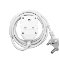 3M 10A Extension Cord with Double Coupler