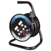 30M 16A Extension Cord on Open Metal Reel