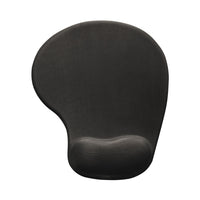 GEL MOUSE PAD BLACK , 220X200X20 MM - MOU-PAD-GEL-MP01-1