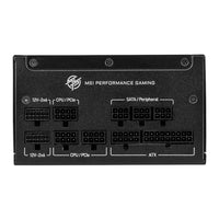 MSI MPG A1000GS PCIe 5 80 PLUS Gold Modular Power Supply-MPG A1000GS PCIE5