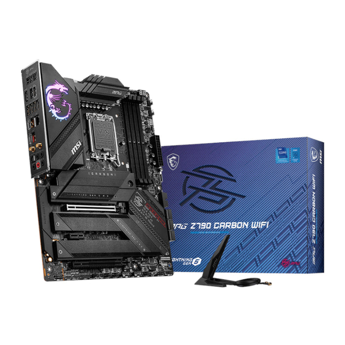 MSI MPG Z790 CARBON WIFI DDR5 LGA1700 ATX Gaming Motherboard-MPGZ790CARBONWIFI MSI