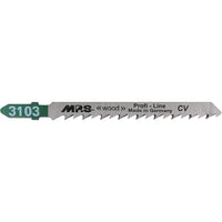 Jigsaw Blade T101D Wood Cutting Blade 6TPI T-Shank MPS 3103 for Woodworking. High Quality Jigsaw Blade for clean and fast cuts.
