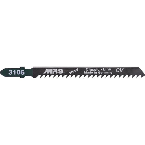 MPS 3106 Jigsaw Blade - Wood, T-Shank, 8 TPI, T111C - Classic Line, Made in Germany