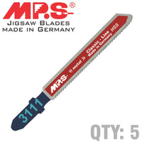 Mps Jigsaw Blade Metal T Shank 21 Tpi T118 A Mps3111 5