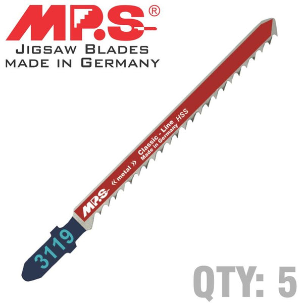 JIGSAW BLADE 100MM 8TPI T-SHANK T227D