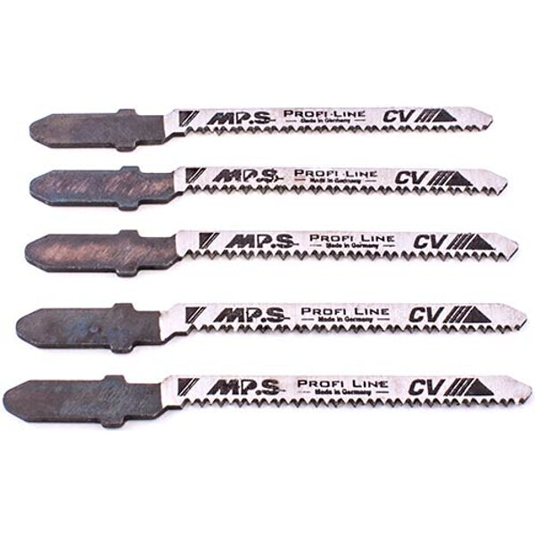 MPS T-Shank Jigsaw Blades for Wood Cutting - High Quality 20 TPI Blades - 5 Pack