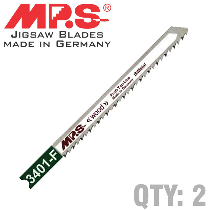 Mps Jigsaw Blade Bi M.Wood U Shank 10 Tpi Mps3401 F 2