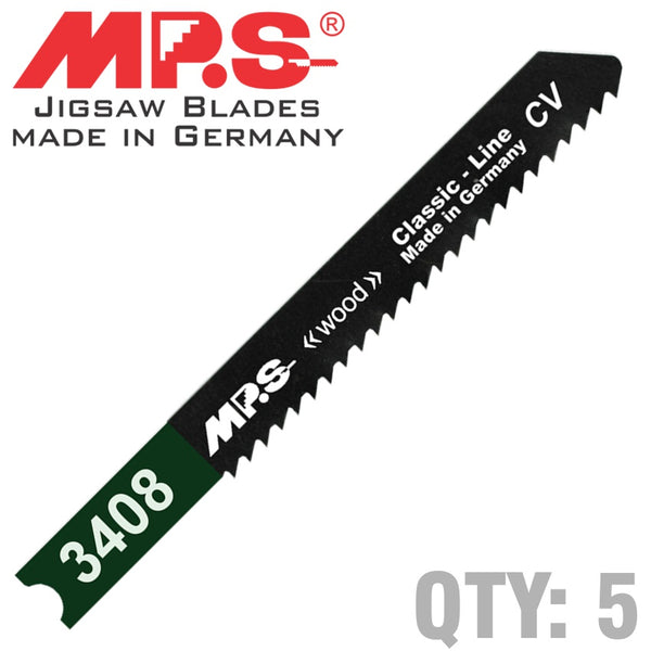 Mps Jigsaw Blade Wood Univ.Sh.13 Tpi Mps3408 5