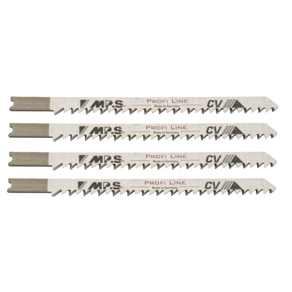 Wood Jigsaw Blades - Universal Shank, 8 TPI, MPS Profi Line - Premium Wood Cutting Blades for Jigsaws
