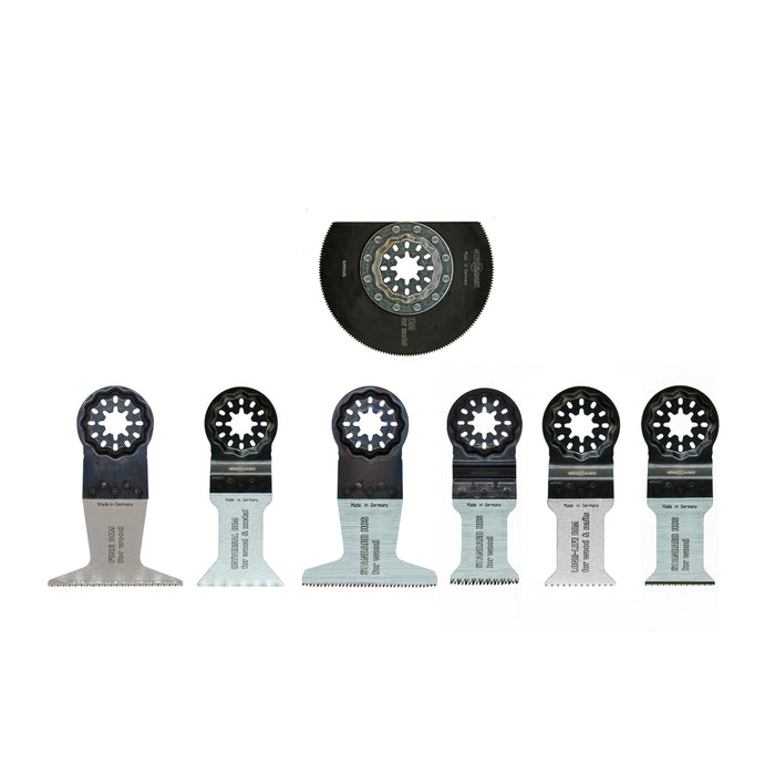 Mps Mps Oscillating Saw Blade 7 Pc Set Mix Wood/Metal Starlock Mps3900 Set 7
