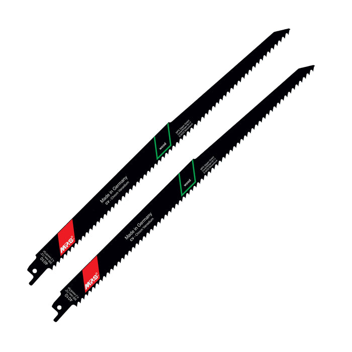 MPS Sabre Saw Blades for Wood - 300mm 6TPI - Made in Germany - High-Quality Reciprocating Saw Blades