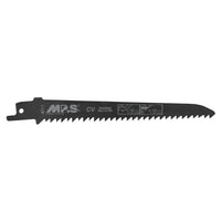 MPS Sabre Saw Blade, Wood Cutting, 150mm 6 TPI, Reciprocating Saw Blade 2-Pack for Woodworking, Cutting, Wood, 6 TPI