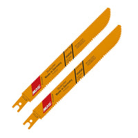 SABRE SAW METAL&WOOD 180MM MULTICUTTER U-SHANK 12TPI-10TPI 2/PK