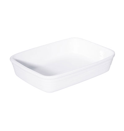 FORTIS White - Rectangular Baker - 27Cm X 20Cm (1) - MPS9810270