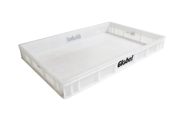 GLOBAL Multipurpose Plastic Tray - 600Mm X 400Mm X 75Mm - MPT0001