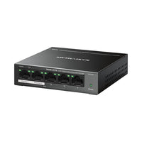 MERCUSYS 5-PORT GB DESKTOP SWITCH WITH 4-PORT POE+ - NET-MER-MS105GP