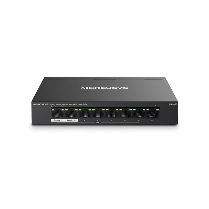 MERCUSYS 8 PORT GIGABIT UNMANAGED POE SWITCH,MS108GP