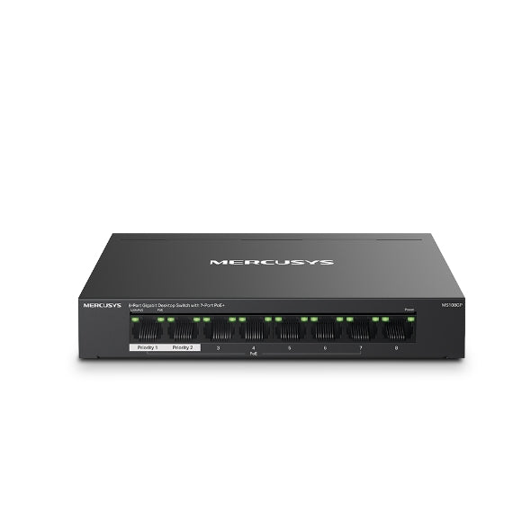 Mercusys 8 Port Gigabit Unmanaged POE Switch