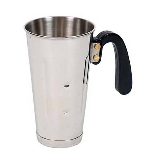 Hamilton Beach Milk Shake Cup - Stainless Steel 880ml with Handle - Durable Drink Mixer Cup