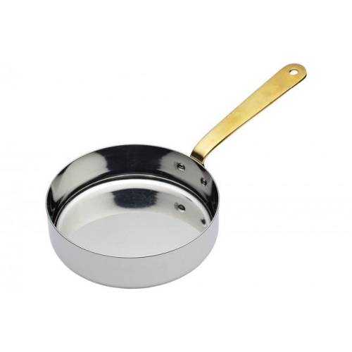 BCE Mini S/Steel Frying Pan - 120Mm X 35Mm - MSF0120