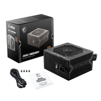 MSI MAG A650BN 80PLUS Bronze 650W Non-modular Power Supply-MAG A650BN