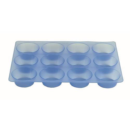 PAVONI Mould Silicon Muffin - 12 Cups - 70Mm X 30Mm - MSM0012
