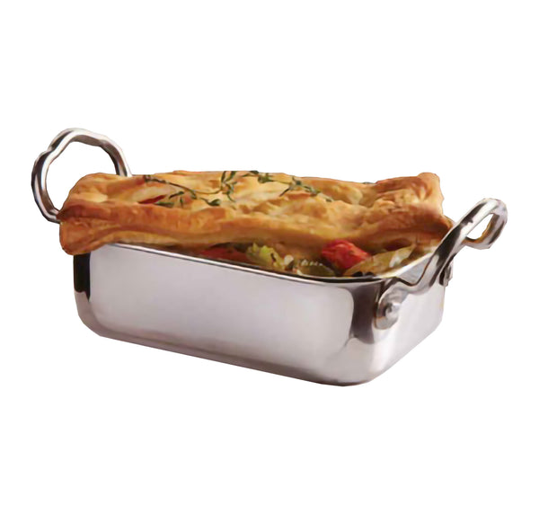BCE Mini S/Steel Square Roasting Pan - 135Mm - MSS0135
