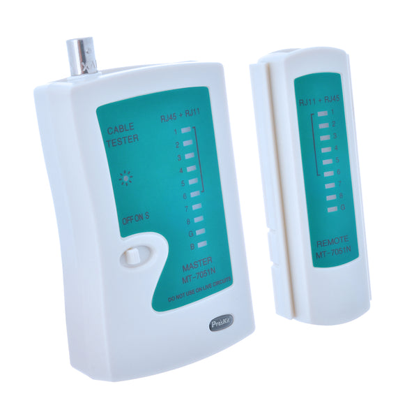 PROSKIT RJ45/11/12/BNC CABLE TESTER - NET-MT-7051N