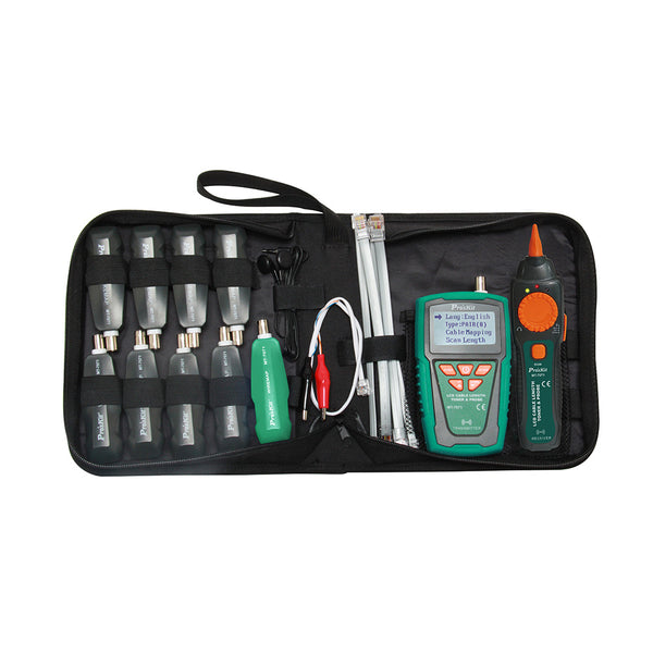 PROSKIT LCD CABLE LENGTH TONER & PROBE KIT - NET-MT-7071K