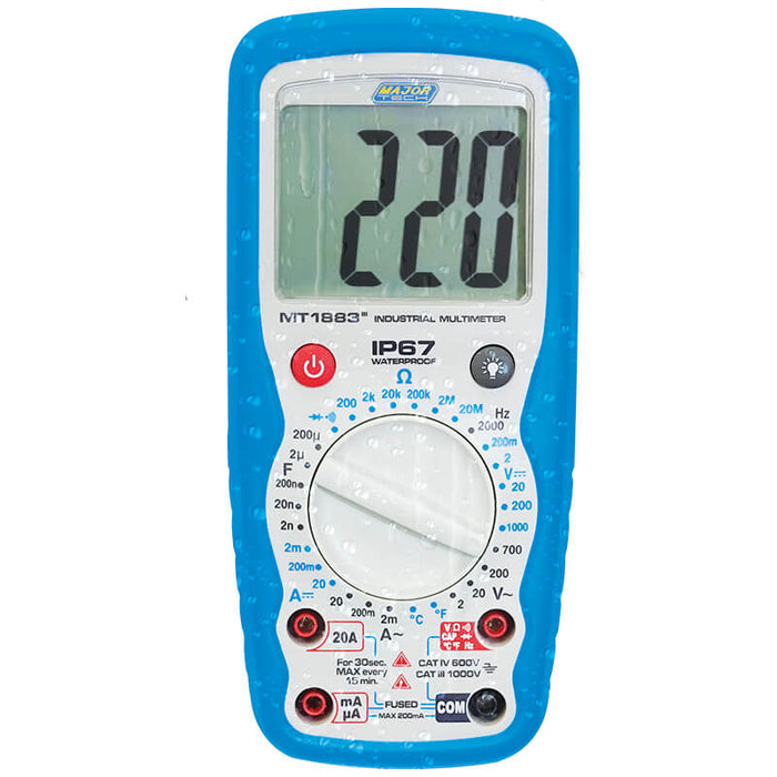 Major Tech General Purpose Multimeter | MT1883 - image 3