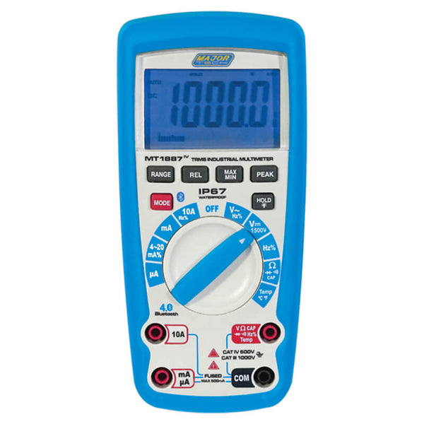 Major Tech 1500V DC IP67 True RMS Bluetooth Multimeter | MT1887 - image 5