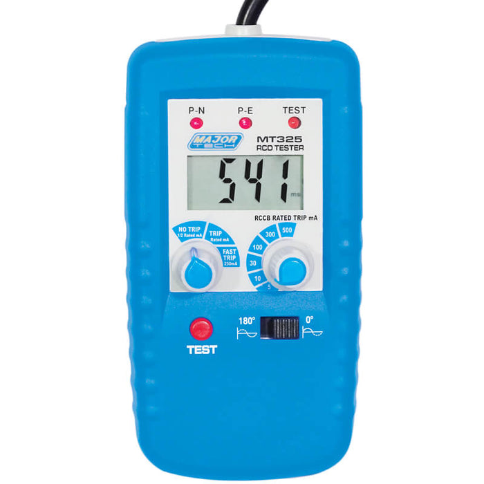 Major Tech Digital RCD/ELCB Tester | MT325 - image 1