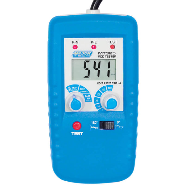Major Tech Digital RCD/ELCB Tester | MT325 - image 1