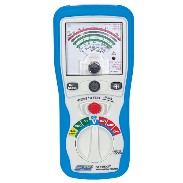 Major Tech 1000V Analogue Insulation Tester | MT500 - image 1