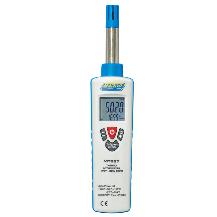 Major Tech Thermo-Hygrometer | MT667 - image 1