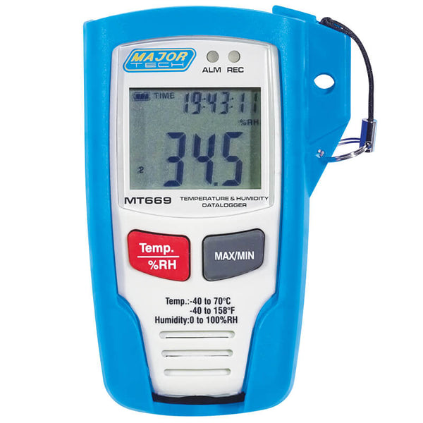 Major Tech Temperature and Humidity Data Logger | MT669 - image 2