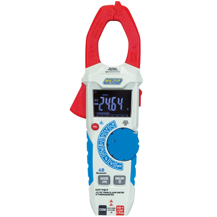 Major Tech BT 600A AC/DC Thermometer Clamp Meter | MT767 - image 1
