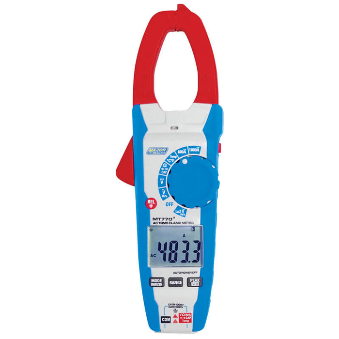 Major Tech 1000A AC True RMS Clamp Meter | MT770 - image 1