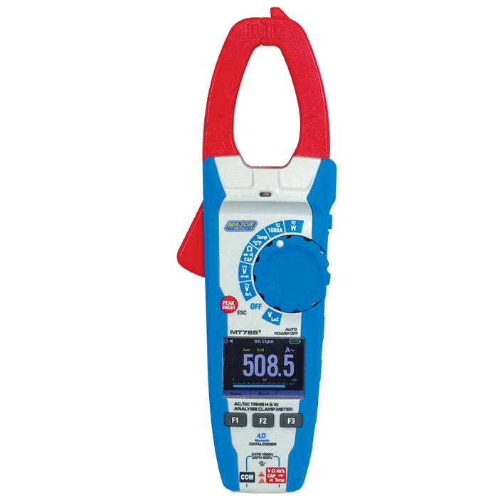 Major Tech 1500V DC H&W Analysis Clamp Meter | MT785 - image 1