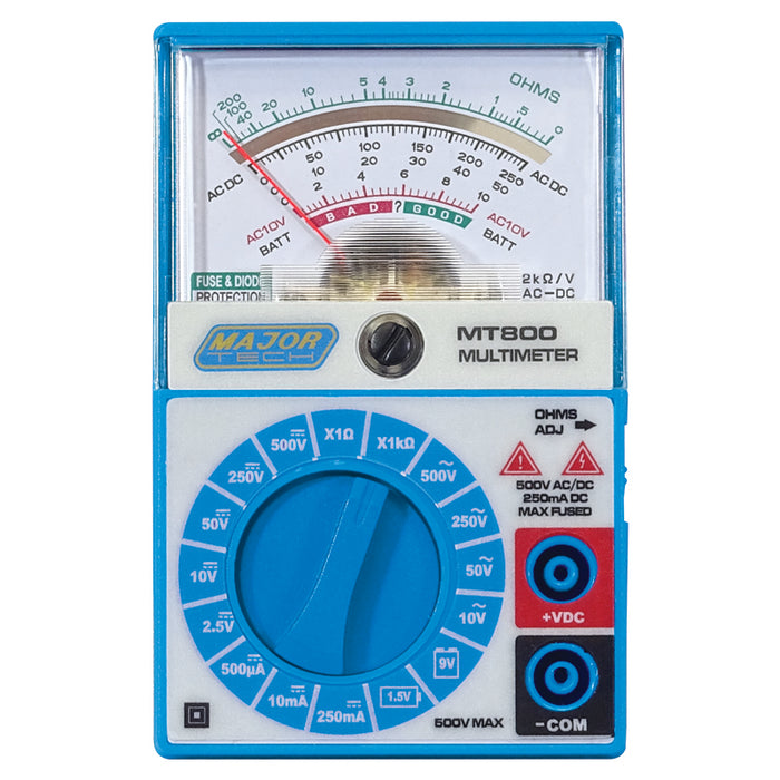 Major Tech DIY Analogue Multimeter | MT800 - image 1