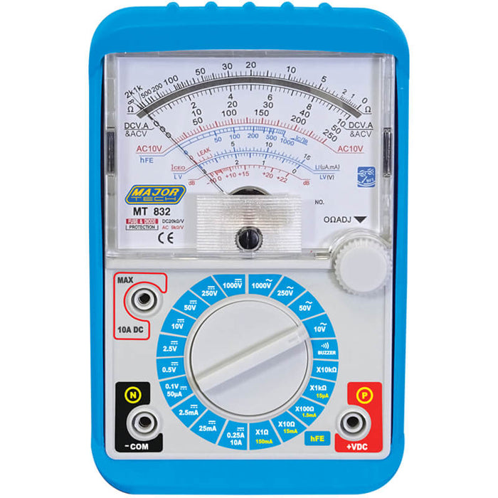 Major Tech Analogue Multimeter | MT832 - image 1