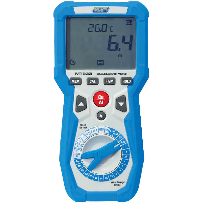 Major Tech Digital Cable Length Meter | MT933 - image 1