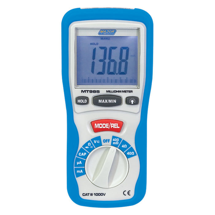 Major Tech Digital Milliohm Meter | MT985 - image 1