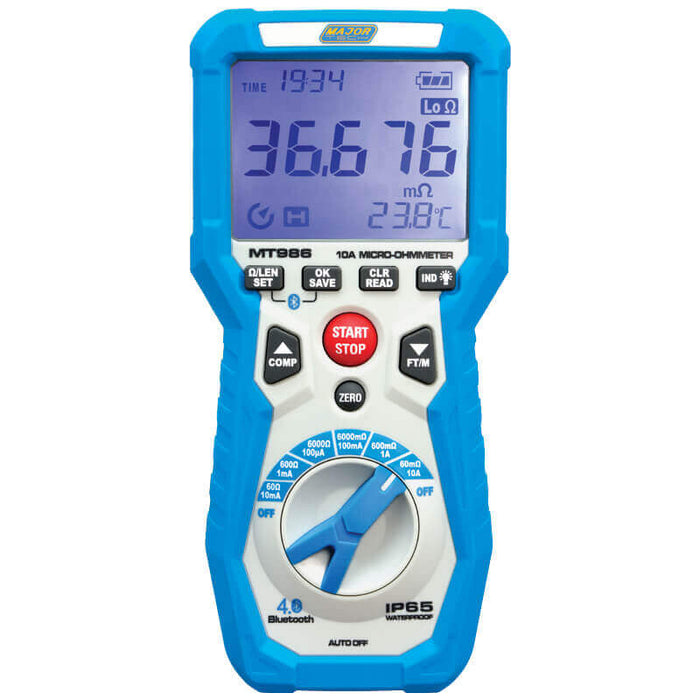 Major Tech Digital 10A Micro-ohm Meter | MT986 - image 1