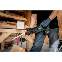 Metabo SSEP 18 LT Cordless Sabre Saw - Reciprocating Saw for Wood & Metal