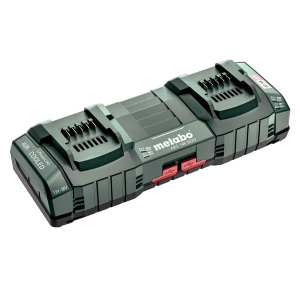 Metabo Dual Quick Charger ASC 145 Duo, 1236 V, "Air Cooled", EU - 627495000