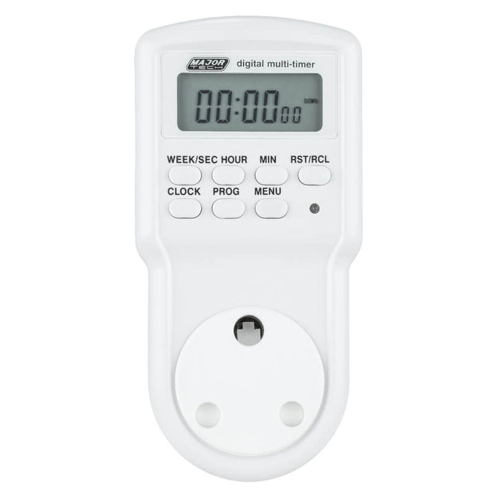Major Tech 12 On/Off Digital Programmable Timer MTD12