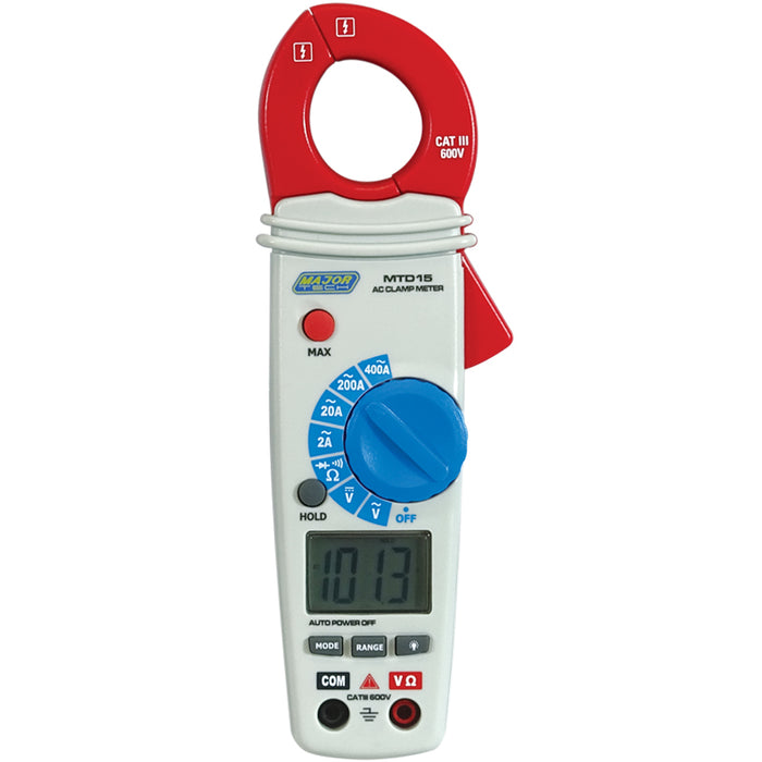 Major Tech 400A AC Digital Clamp Meter | MTD15 - image 1